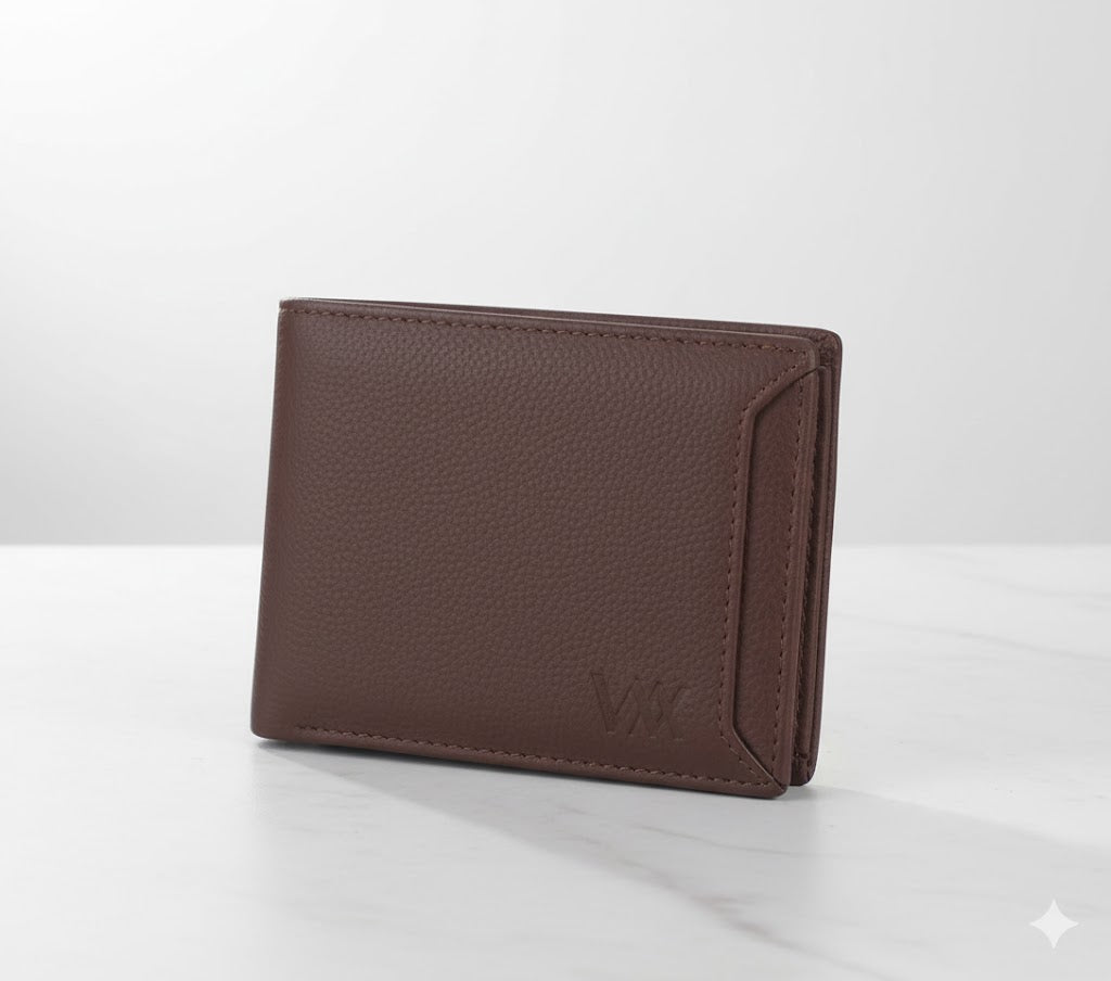 WILDAUK Men Brown Artificial Leather Wallet - Regular Size (7 Card Slots)